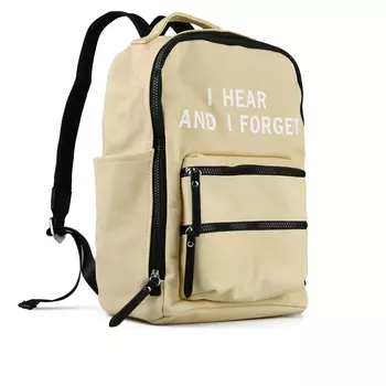 Женский рюкзак бежевый Tendenz