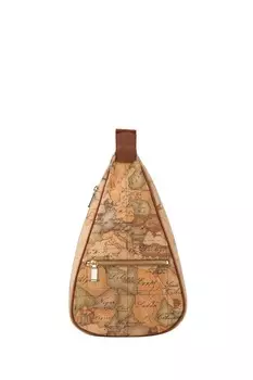 Женский рюкзак через плечо geo classic natural Alviero Martini