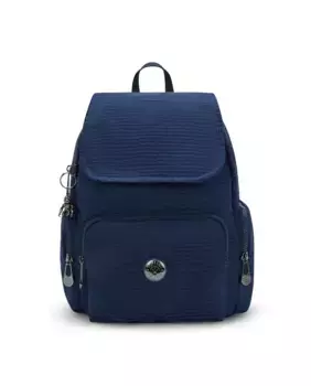 Женский рюкзак City Pack S с магнитной застежкой темно-синего цвета Kipling, тёмно-синий
