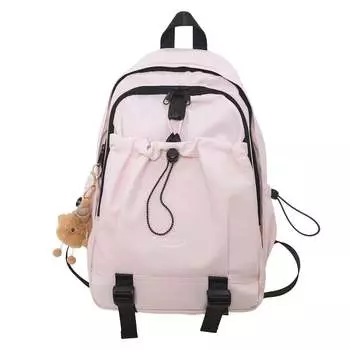 Женский рюкзак Cwatcun, Черный (с подвеской)