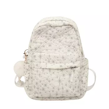 Женский рюкзак Deli Bear, Розовый с подвеской