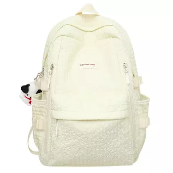 Женский рюкзак Deli Bear, Синий кулон с щенком