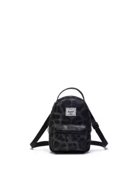 Женский рюкзак для самого необходимого объемом 1,5 л в анималистическом принте Herschel, темно-серый