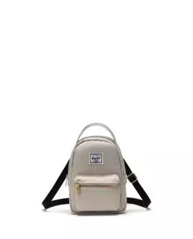Женский рюкзак для самого необходимого объемом 1,5 л из ткани бежевого цвета Herschel