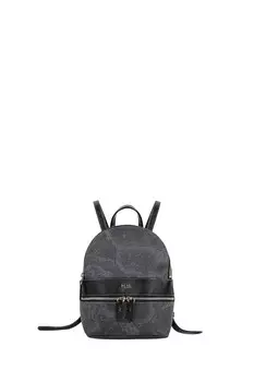 Женский рюкзак geo black с черным логотипом Alviero Martini