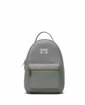 Женский рюкзак из экологической ткани зеленого цвета на молнии объемом 7 л Herschel, светло-зеленый