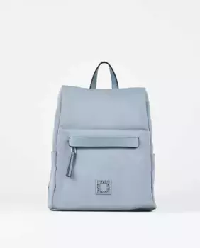 Женский рюкзак из нейлона с защитой от кражи синего цвета PACOMARTINEZ, синий