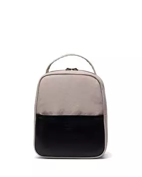 Женский рюкзак из ткани в сочетании с контрастной кожей Herschel, бежевый