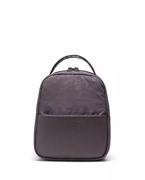 Женский рюкзак из ткани в сочетании с контрастной кожей Herschel, сиреневый