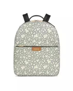 Женский рюкзак Kaos Mini с принтом Tous, бежевый