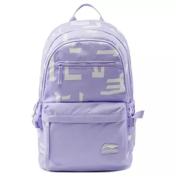 Женский рюкзак LiNing Sports Life Collection из полиэстера, светло-фиолетовый