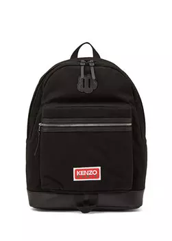 Женский рюкзак с черным логотипом Kenzo