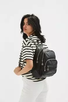 Женский рюкзак Sabina из мытой кожи, черный Minebag