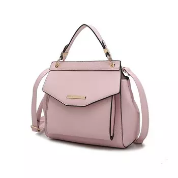 Женский рюкзак-трансформер из веганской кожи MKF Collection Vida от Mia K, розовый