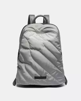 Женский рюкзак Wonderland из серого переработанного и мягкого материала Abbacino, серый