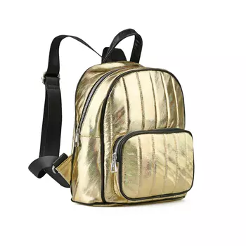 Женский рюкзак золотистый Tendenz