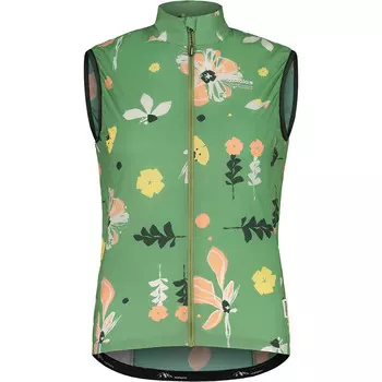 Женский сейс М Жилет с принтом Maloja, зеленый