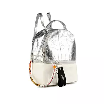 Женский серебряный рюкзак Tendenz