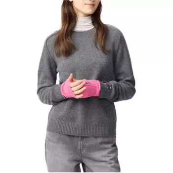 Женский серые свитер Anya Hindmarch X Cashmere UNIQLO, серый
