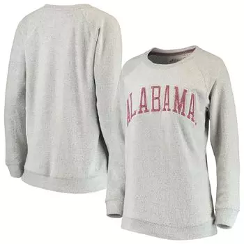 Женский серый свитшот Pressbox Alabama Crimson Tide Helena Comfy