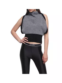 Женский серый жилет Gaelle Paris