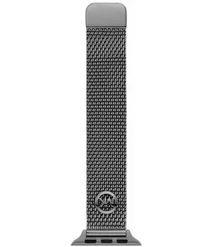 Женский сетчатый ремешок Michael Kors из бронзовой нержавеющей стали для Apple Watch, серый
