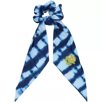 Женский шарф для резинки для волос ZooZatz Notre Dame Fighting Irish Tie-Dye