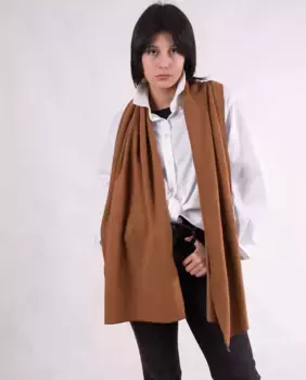 Женский шарф Musa коричневого цвета MR Complements, коричневый