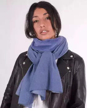 Женский шарф Musa с воротником синего цвета MR Complements, синий