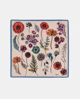 Женский шарф Naulover Carr с цветочным принтом, мультиколор