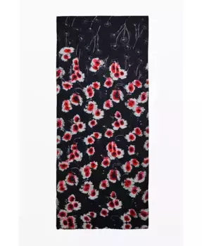 Женский шарф Poppy Desigual, черный
