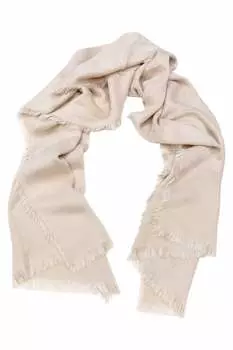 Женский шарф с бахромой розового цвета Kensie