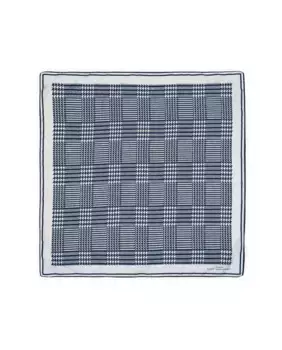 Женский шарф с геометрическим принтом Naulover, синий