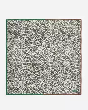 Женский шарф с леопардовым принтом Bimba y Lola, цвет Crudo