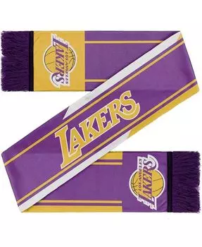 Женский шарф с надписью Los Angeles Lakers Color Wave Foco, желтый