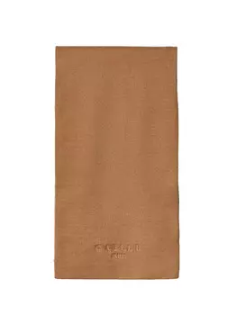 Женский шарф верблюжьего цвета Gaelle Paris