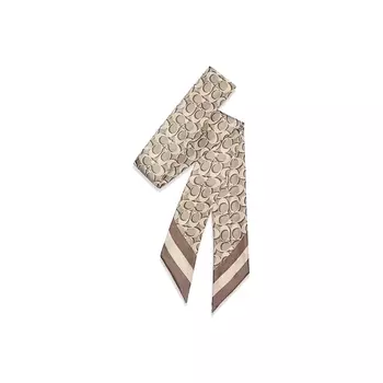 Женский шелковый шарф COACH