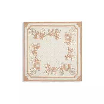 Женский шелковый шарф COACH