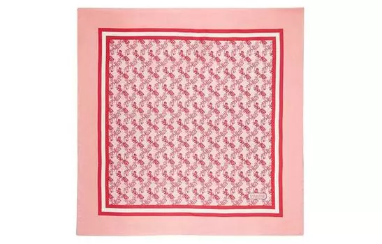 Женский шелковый шарф COACH