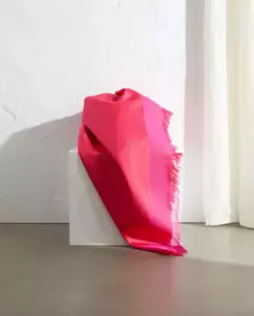 Женский шелковый шарф Stella Rittwagen, розовый