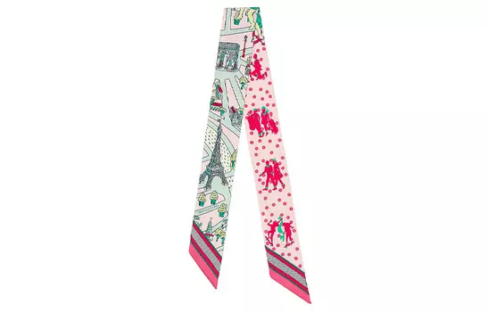 Женский шелковый шарф Twilly HERMES