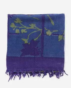 Женский шерстяной шарф Euphoria с сиреневым цветочным принтом Abbacino, сиреневый