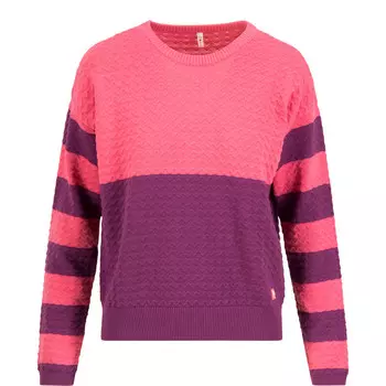 Женский шикарный променадный свитер Blutsgeschwister, фиолетовый