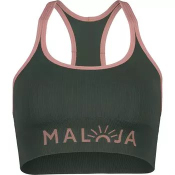 Женский СимонаМ спортивный бюстгальтер Maloja, зеленый