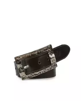 Женский синий кожаный ремень Lois