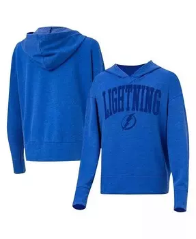 Женский синий пуловер с капюшоном Tampa Bay Lightning Volley Concepts Sport, синий
