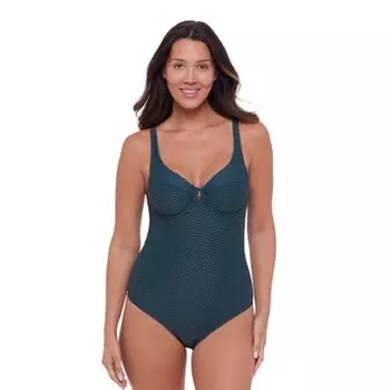 Женский слитный купальник на косточках S3 Swim, цвет dusk blue