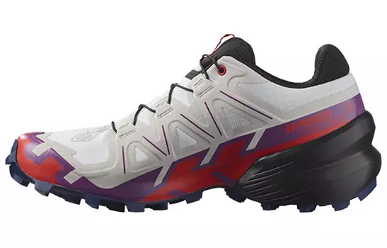 Женский Speedcross 6 «Белый огненно-красный» Salomon