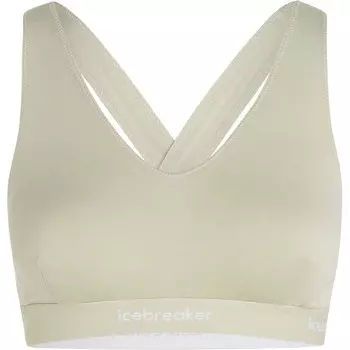 Женский спортивный бюстгальтер 125 Cool-Lite Sprite Racerback Icebreaker, оливковый