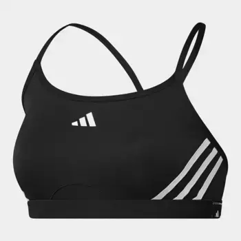 Женский спортивный бюстгальтер Adidas Aeroreact Training, черный